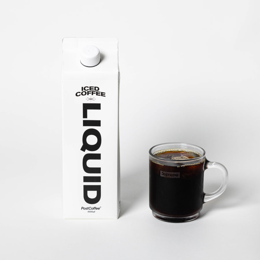 【12本入り/1ケース】リキッドアイスコーヒー 無糖 1000ml (約7-8杯分)